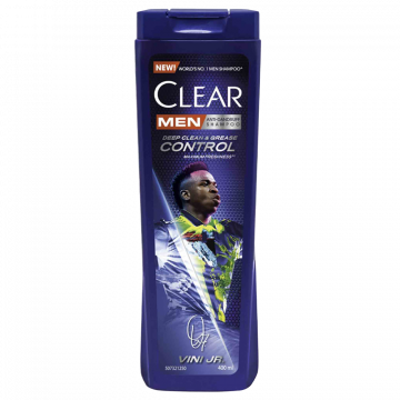 شامپو ضد شوره مو مردانه Deep Clean & Grease کلییر 400 میلی لیتری